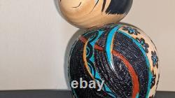 Kokeshi créatives Sosaku, faites à la main de manière unique, pièce unique de Lisa et Jacob Hodson
