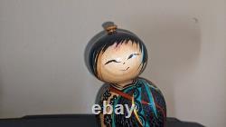 Kokeshi créatives Sosaku, faites à la main de manière unique, pièce unique de Lisa et Jacob Hodson