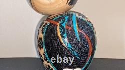 Kokeshi créatives Sosaku, faites à la main de manière unique, pièce unique de Lisa et Jacob Hodson