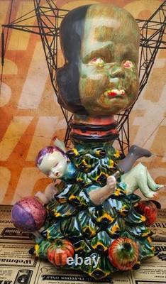 L'Infernale Tannenbaum Figurine Originale des Trois Visages de la Saison des Deuils