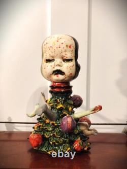 L'Infernale Tannenbaum Figurine Originale des Trois Visages de la Saison des Deuils