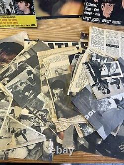 La GIGANTESQUE COLLECTION des Beatles de Robert Freeman à Paul McCartney REGARDEZ Une pièce UNIQUE RARE