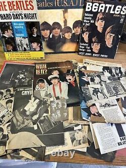 La GIGANTESQUE COLLECTION des Beatles de Robert Freeman à Paul McCartney REGARDEZ Une pièce UNIQUE RARE