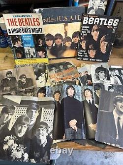 La GIGANTESQUE COLLECTION des Beatles de Robert Freeman à Paul McCartney REGARDEZ Une pièce UNIQUE RARE