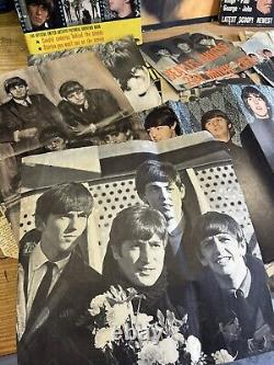 La GIGANTESQUE COLLECTION des Beatles de Robert Freeman à Paul McCartney REGARDEZ Une pièce UNIQUE RARE