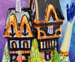 La maison qui se décore elle-même de chair Figurine en céramique artisanale originale
