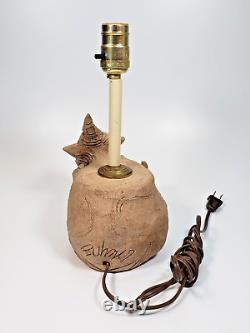 Lampe de Sorcier Fantaisie - Unique en Son Genre Sculptée en Béton