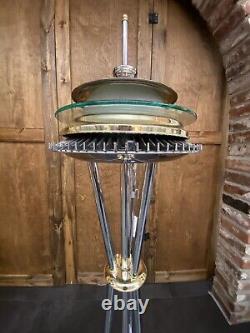 Lampe de sol MCM Space Needle de Seattle, UNIQUE, fabriquée par un artisan, avec plusieurs modes