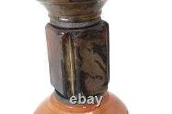 Lampe de table en poterie Wender, pièce unique, lampe en poterie de studio signée Wender, rare