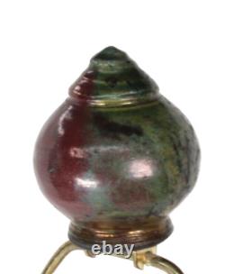 Lampe de table en poterie Wender, pièce unique, lampe en poterie de studio signée Wender, rare