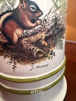 Lampe vintage J. Lockhart signée Chipmunk IAJBBSC pièce unique concours 1989