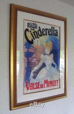 Le Bal Royal Cinderella Original Peinture Pour Disney Affiche Un Des Types