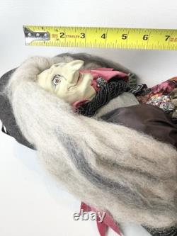Les Gnomes de Nettie Poupée Artisanale Unique par Renette Barnett 26 RARE Vintage