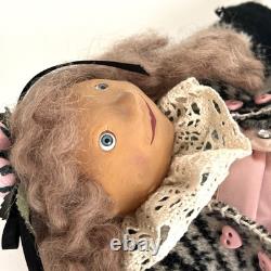 Les gnomes de Nettie Poupée artisanale unique en son genre par Renette Barnett Fantaisiste 14