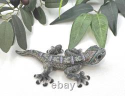 Lézard gecko bébé en Fimo ! - unique en son genre ! - détails incroyables ! Livraison gratuite
