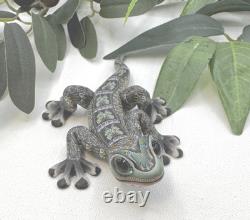 Lézard gecko bébé en Fimo ! - unique en son genre ! - détails incroyables ! Livraison gratuite