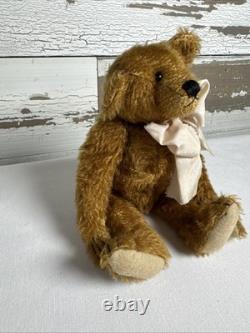 Linda Beckman Artiste ours en peluche 1995 Mohair, entièrement articulé, fait main OOAK