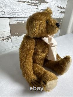 Linda Beckman Artiste ours en peluche 1995 Mohair, entièrement articulé, fait main OOAK