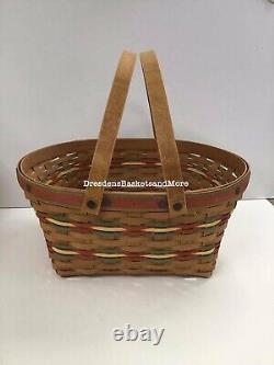 Longaberger 2010 Journées du Patrimoine Vente aux Enchères Silencieuse Panier Rare Unique