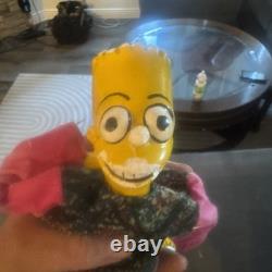 Lot de marionnettes vintage uniques des Simpson. Prototypes Bart, Lisa, Marge 1/1