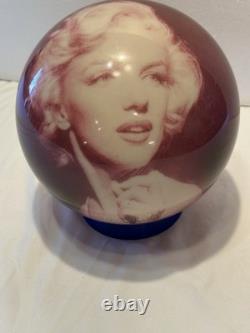 MARILYN MONROE RARE DE COLLECTION - Brunswick Viz-A-Ball - Non percée UNIQUE EN SON GENRE
