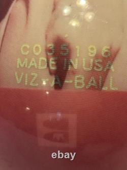 MARILYN MONROE RARE DE COLLECTION - Brunswick Viz-A-Ball - Non percée UNIQUE EN SON GENRE