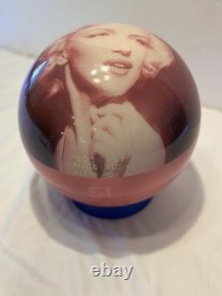 MARILYN MONROE RARE DE COLLECTION - Brunswick Viz-A-Ball - Non percée UNIQUE EN SON GENRE