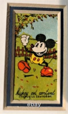 MICKEY MOUSE Art. Vintage années 1930. Pièce unique. Trois pièces sur commande spéciale.