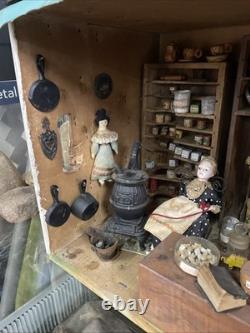 Magasin général miniature ancien cadeau de Noël unique