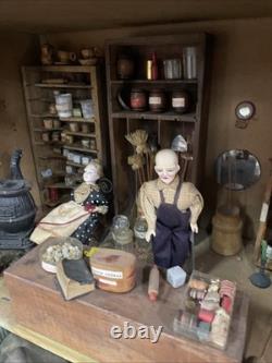 Magasin général miniature ancien cadeau de Noël unique