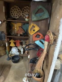 Magasin général miniature ancien cadeau de Noël unique