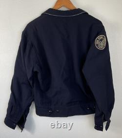 Manteau d'uniforme de tournée de bus vintage de New York City Unique en son genre 1965 En excellent état