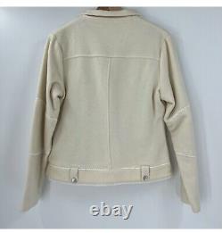 Manteau en laine crème Mickey Mouse de Disney de NWT $549 PDSF - Unique en son genre! Taille 4