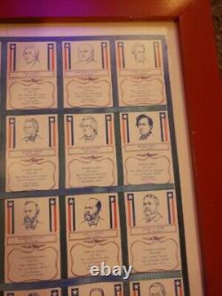 Matchbooks Vintage uniques et magnifiques du président des États-Unis