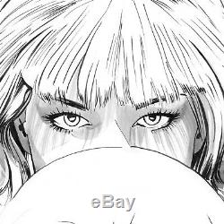 Mike Mayhew Original Jean Grey # 8 Protecteur Venticulaire N & B Art Unique En Son Genre