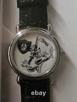 Montre de croquis originale Disney unique - Goofy - NFL Raiders