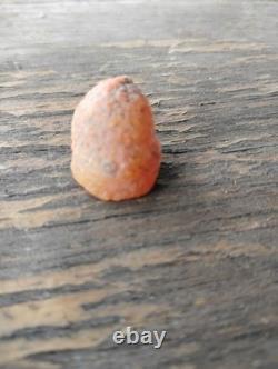 Nodule d'agate d'œuf de dragon orange unique en son genre du sud de l'Oregon
