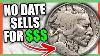 Non Date Buffalo Nickel Vend Bon Argent Rares Nickels Worth Argent