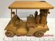 Objet De Collection Unique Pour Golfeur, Chariot De Golf En Bois, Incroyablement Détaillé, Pièce Unique