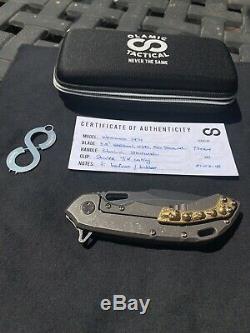 Olamic Wayfarer 247h Harpoon Lame Stonewashed One Of A Kind Skulls Flipper