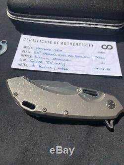 Olamic Wayfarer 247h Harpoon Lame Stonewashed One Of A Kind Skulls Flipper