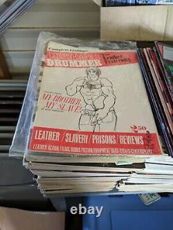 One Of A Kind Collection Issue 1-214 Vintage Drummer Issue Gay Interest Leather
