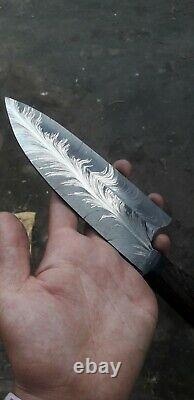 One Of Kind Damascus Steel Custom Custom Made Chef Couteau Mosaic Cinmaye 12 Wengie