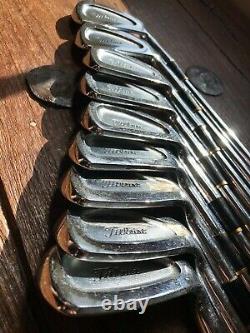 One-of-a-kind Prototype Titleist Individuellement Usinage Fers À Collectionner 1,3-pw
