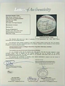 One-of-a-kind Signé Baseball! Pres. Nixon, Dimaggio, Maris, Willie Nelson+ (jsa)