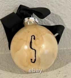 Ornement de Noël Unique, Unique en Son Genre par l'Artiste Don Shearer, Signé