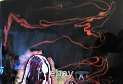 Ozzy Osbourne Art Mural en résine époxy RARE et unique dans son genre, collectionneur de musique rock FS
