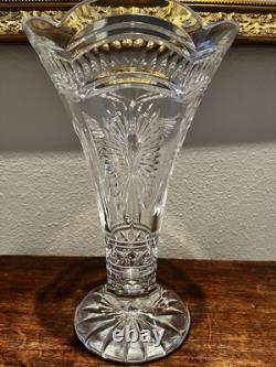 PIÈCE DE VITRINE UNIQUE Vase d'Exposition Master Cutter Waterford 14