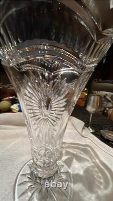 PIÈCE DE VITRINE UNIQUE Vase d'Exposition Master Cutter Waterford 14