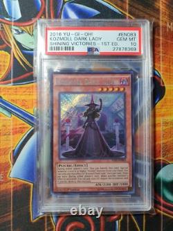 PSA 10 SHVI-EN083 KOZMOLL DARK LADY Rare Secrète 1re édition Yu-Gi-Oh unique en son genre
